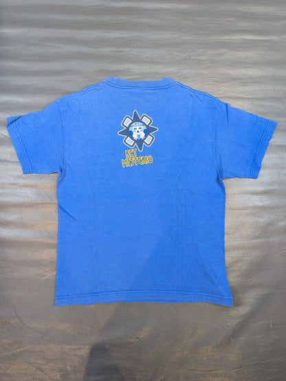 Rey Mysterio Picture T-Shirt (WWE (2000s) / Blue)