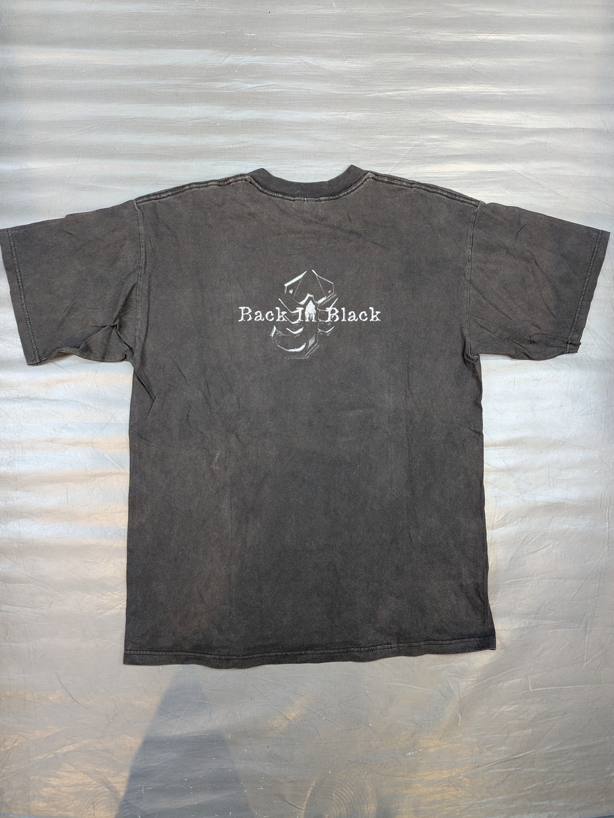 スティング「Back In Black」ピクチャーTシャツ(WCW(1990s) / ブラック)