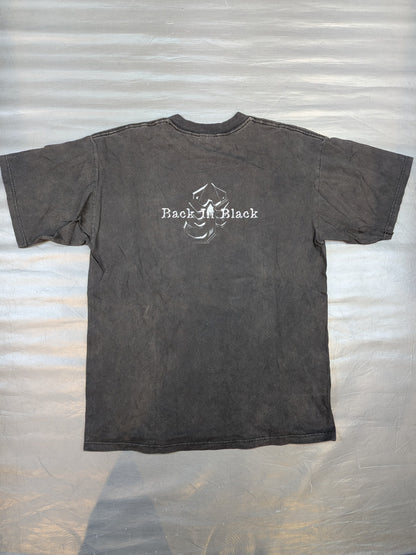 スティング「Back In Black」ピクチャーTシャツ(WCW(1990s) / ブラック)
