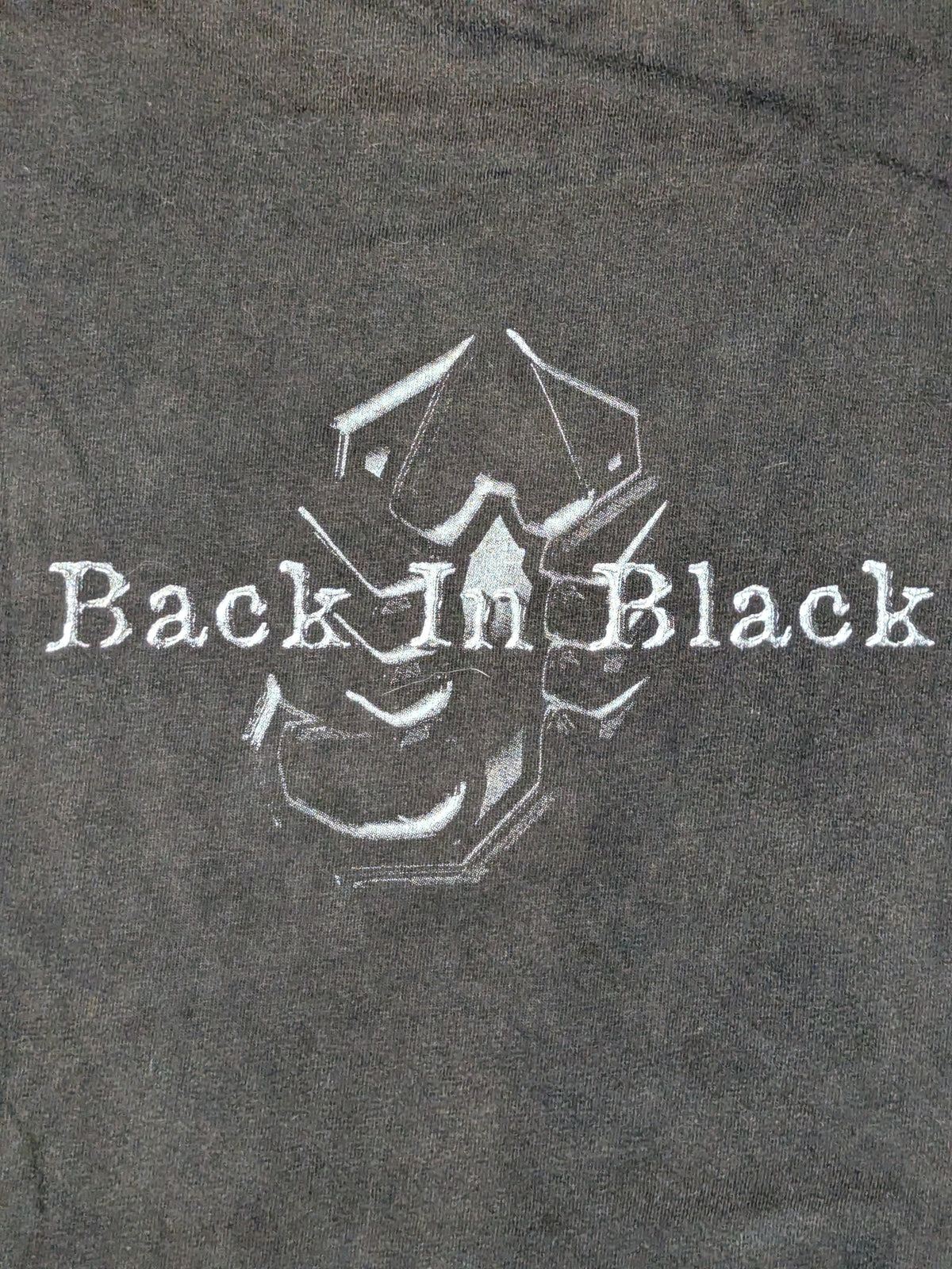 スティング「Back In Black」ピクチャーTシャツ(WCW(1990s) / ブラック)