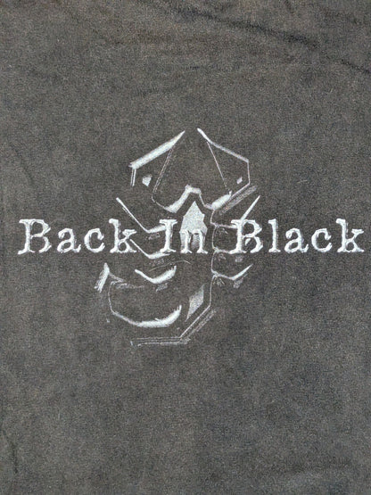 スティング「Back In Black」ピクチャーTシャツ(WCW(1990s) / ブラック)