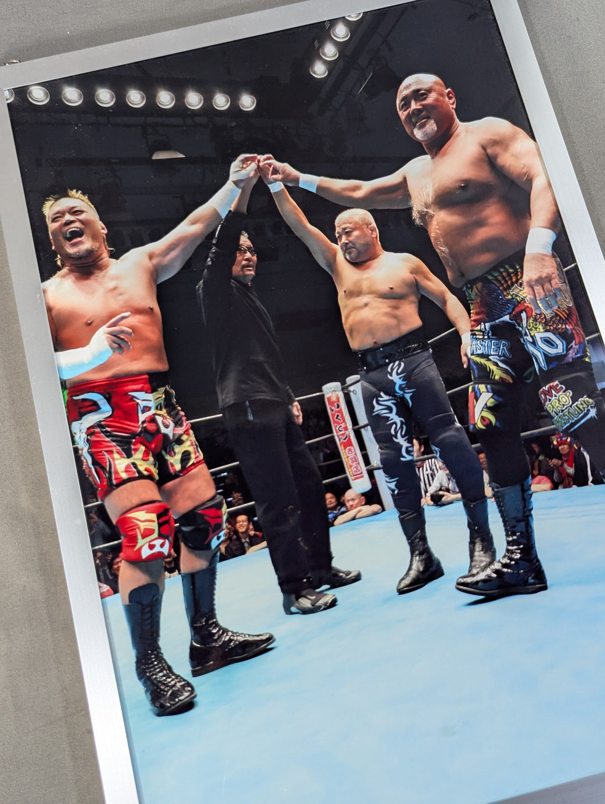 ★週刊プロレス★ ヒロ斉藤40周年マッチ 写真パネル