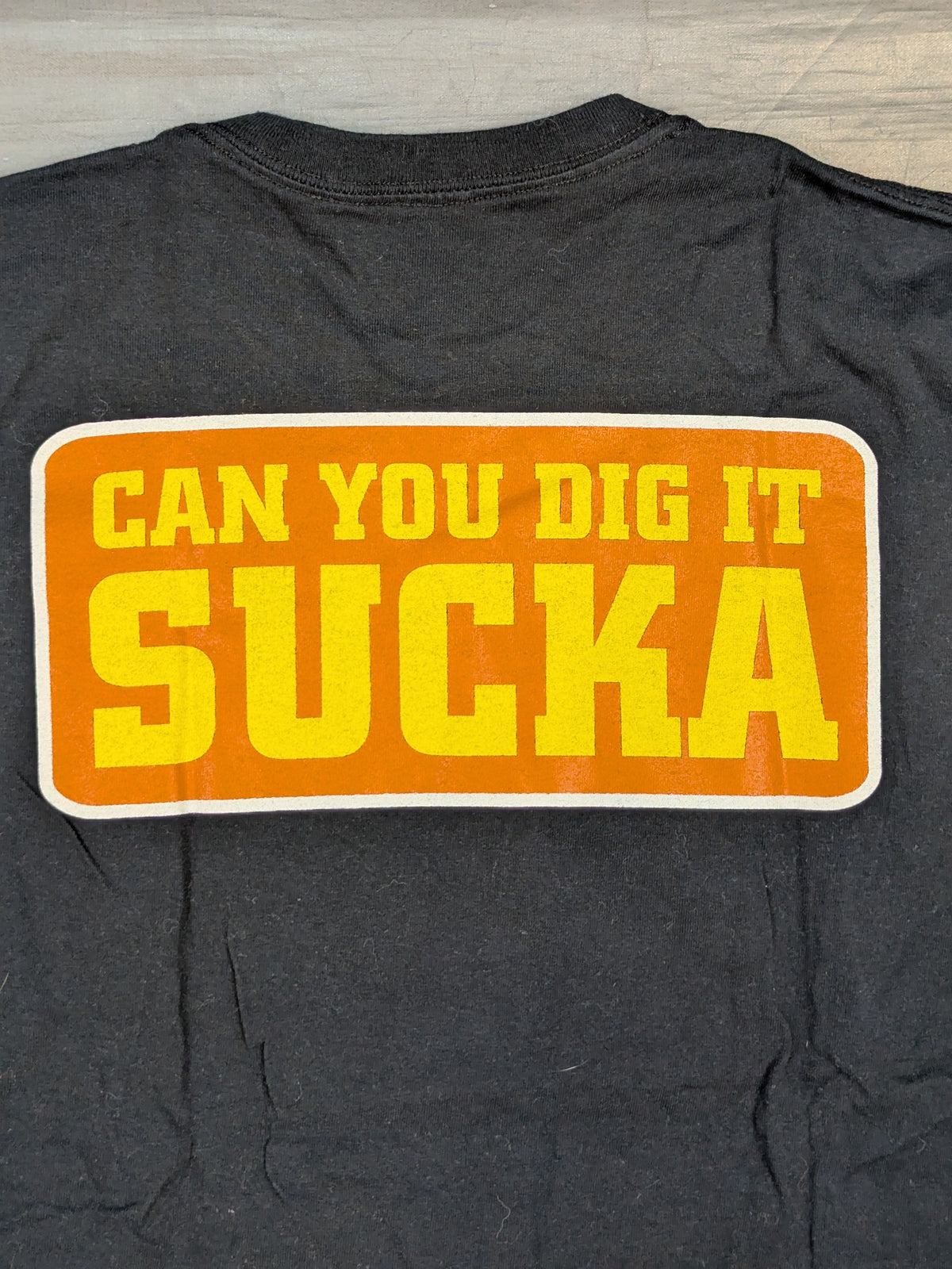 ブッカー・T「CAN YOU DIG IT SUCKA」Tシャツ(WWE(2011) / ブラック)