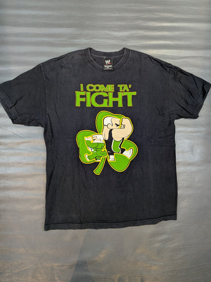 デイブ・フィンレー「I COME TA' FIGHT」Tシャツ(WWE(2000s) / ブラック)