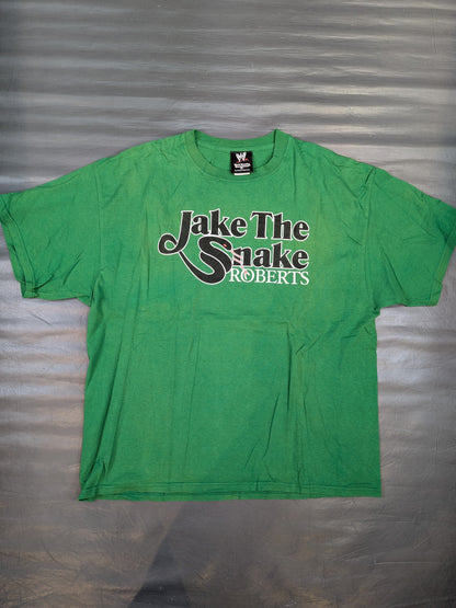 ジェイク・"ザ・スネーク"・ロバーツ Tシャツ(WWE(2005) / グリーン)