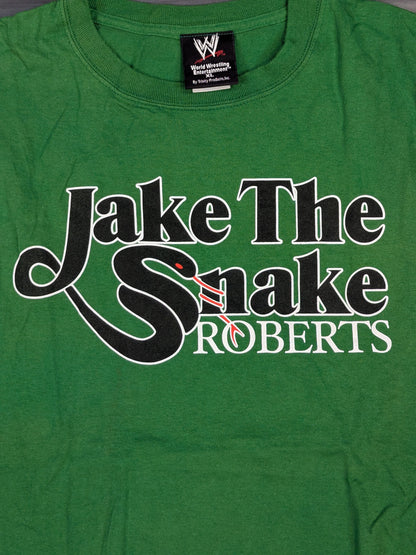 ジェイク・"ザ・スネーク"・ロバーツ Tシャツ(WWE(2005) / グリーン)