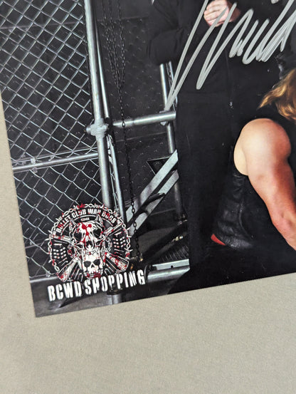 【6選手直筆サイン入り】BULLET CLUB WAR DOGS ポートレート