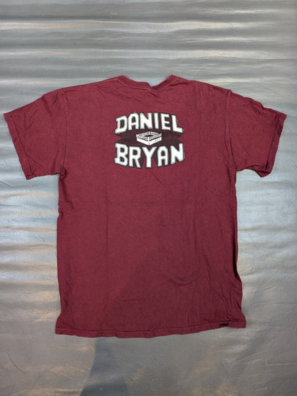 Daniel Bryan "EVERYONE TAPS SOONER &LATER" T-shirt (WW (2011) / Burgundy)