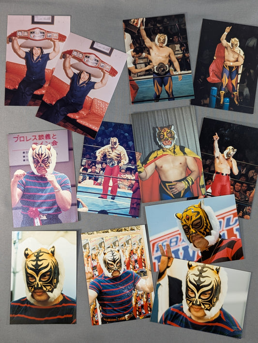 初代タイガーマスク＆佐山聡 生写真12枚セット