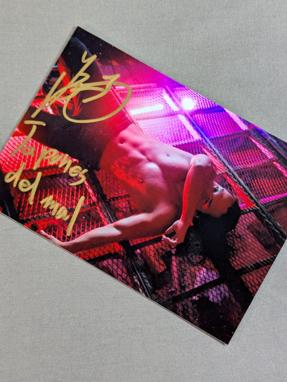 DOUKI hand signed autograph  photo  2-piece set
