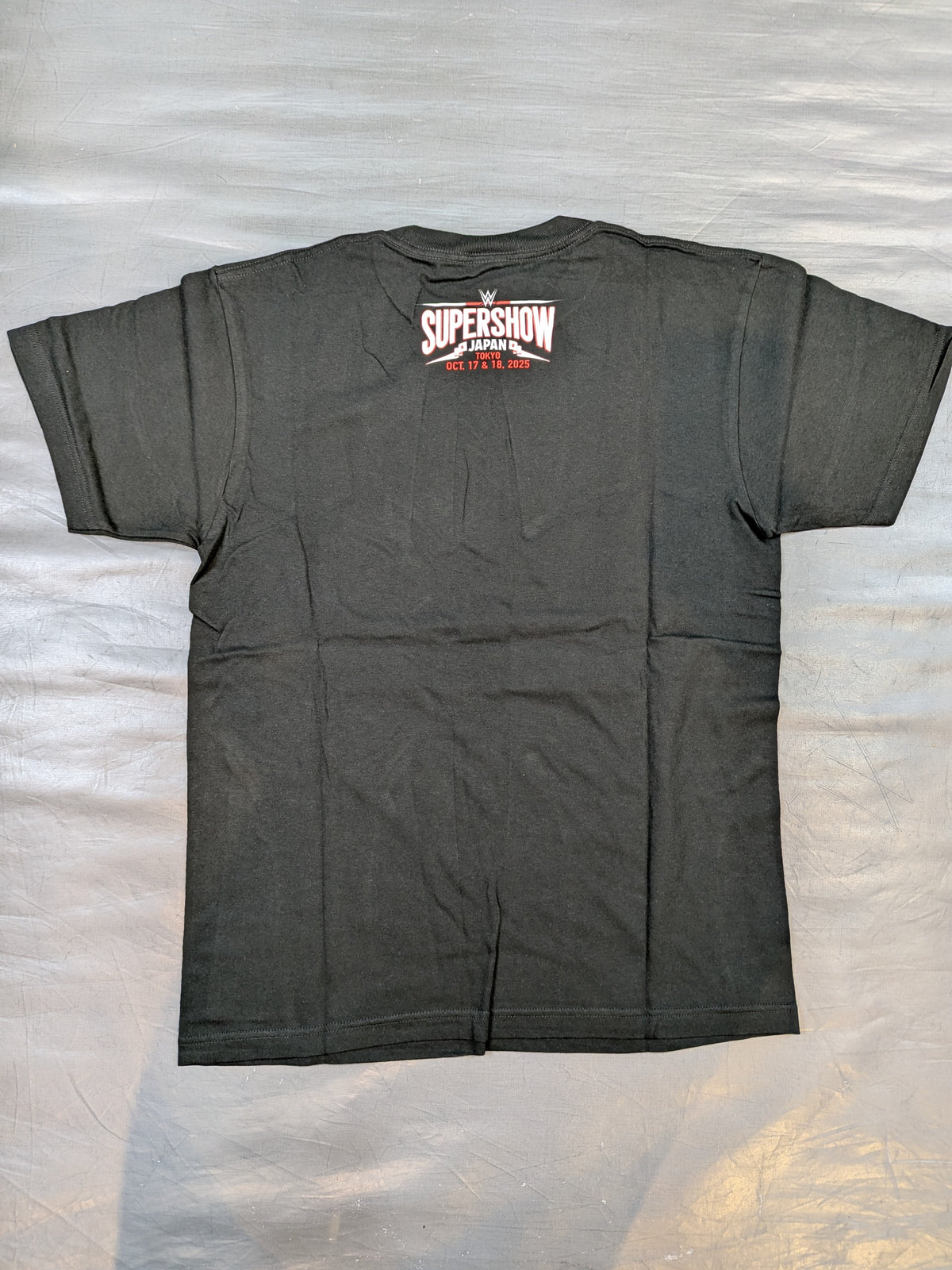 WWE 日本公演2025「SUPERSHOW JAPAN」Tシャツ(WWE(2025) / ブラック)