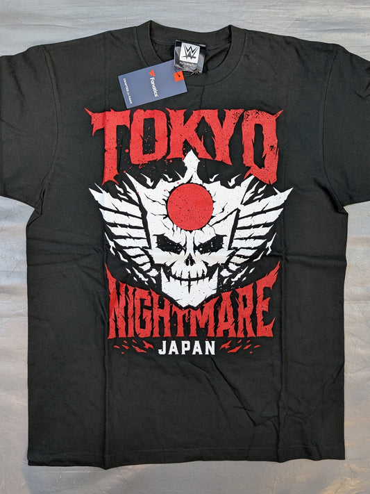 コーディ・ローデス「TOKYO Nightmare」日本公演限定Tシャツ(WWE(2025) / ブラック)