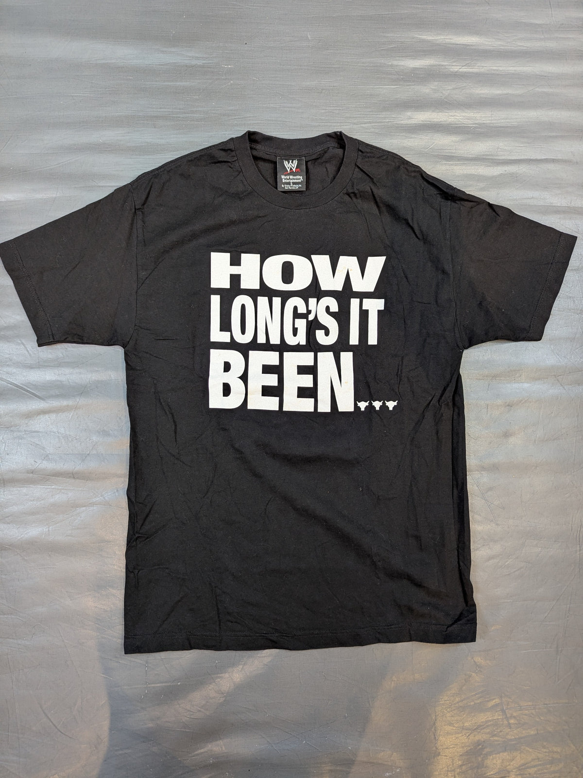 ザ・ロック「HOW LONG'S IT BEEN」Tシャツ(WWE(2004) / ブラック)