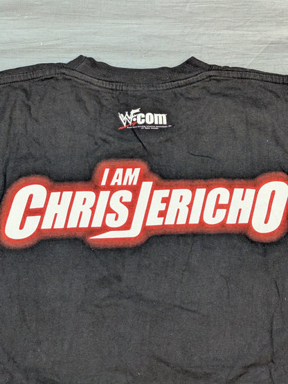 クリス・ジェリコ「I AM LARGER THAN LIFE」Tシャツ(WWF(2002) / ブラック)