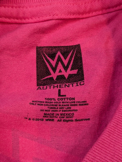 ドルフ・ジグラー「ALL THE WAY」Tシャツ(WWE(2018) / ピンク)