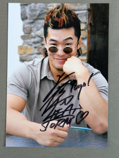 Yuya Uemura  hand signed autograph  photo  Set of 3