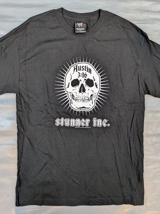 Stone Cold Steve Austin "stunner inc." T-shirt (WWE (2003) / Black)