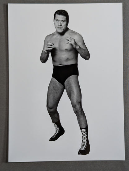 新日本プロレス 白黒ブロマイドセット