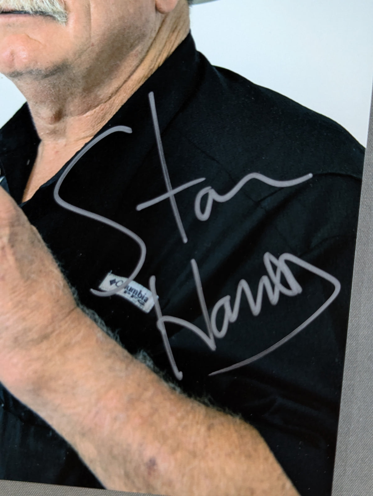Stan Hansen hand signed autograph  photo (1)