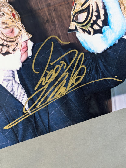 The first Tiger Mask hand signed autograph  large format Photo (1)