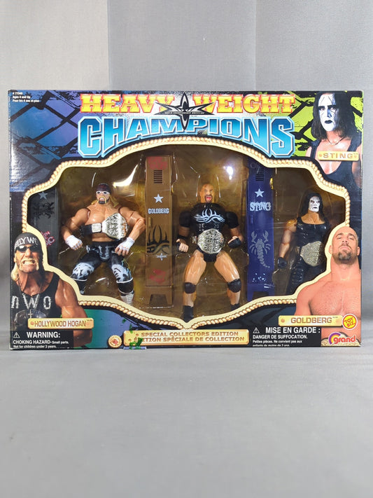 WCW Heavyweight Champions Hogan & Sting & Goldberg
