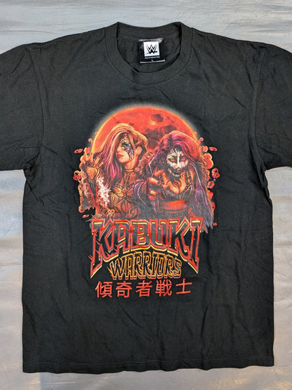 Asuka & Kairi Sane (Kabuki Warriors) 'Kabukimono Senshi' Picture T-Shirt (Japan Performance 2024 / Black)