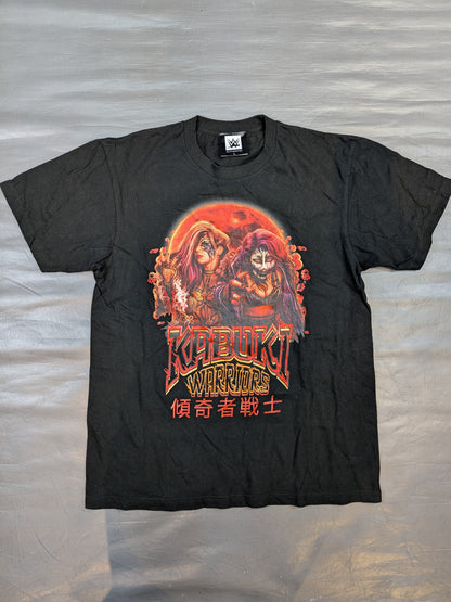 Asuka & Kairi Sane (Kabuki Warriors) 'Kabukimono Senshi' Picture T-Shirt (Japan Performance 2024 / Black)