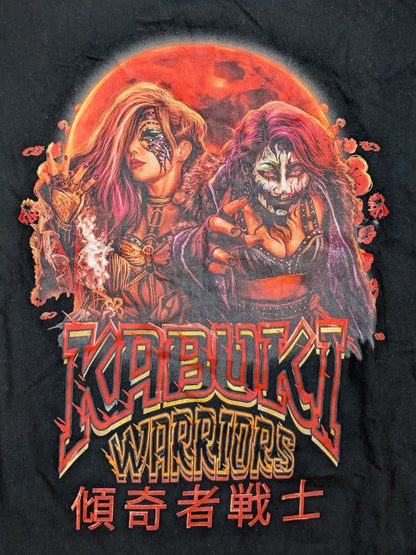Asuka & Kairi Sane (Kabuki Warriors) 'Kabukimono Senshi' Picture T-Shirt (Japan Performance 2024 / Black)