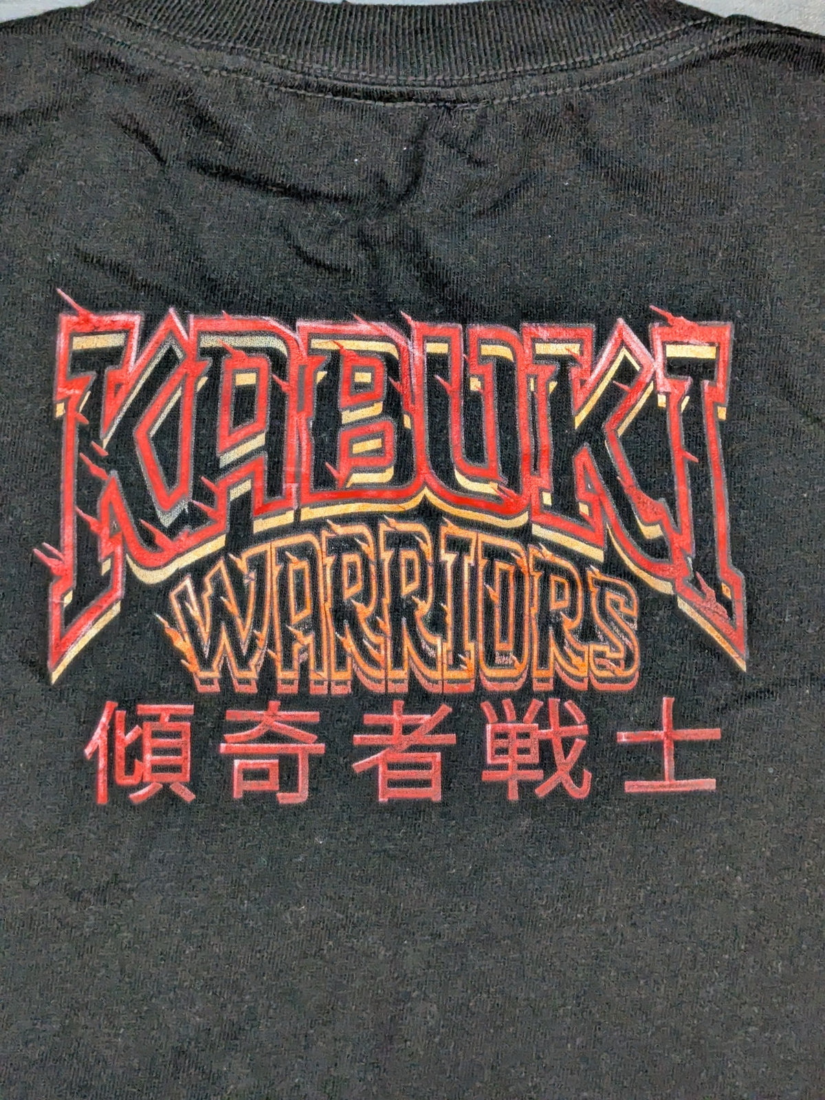 Asuka & Kairi Sane (Kabuki Warriors) 'Kabukimono Senshi' Picture T-Shirt (Japan Performance 2024 / Black)