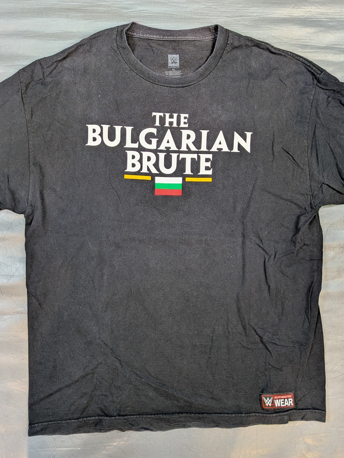 Rusev 'THE BULGARIAN BRUTE' T-SHIRT (WWE (2010s) / Black)