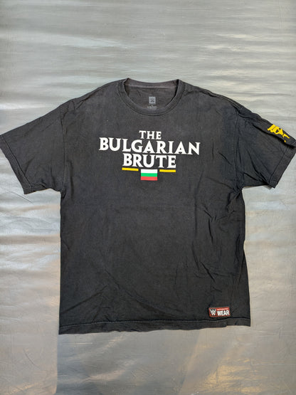 Rusev 'THE BULGARIAN BRUTE' T-SHIRT (WWE (2010s) / Black)