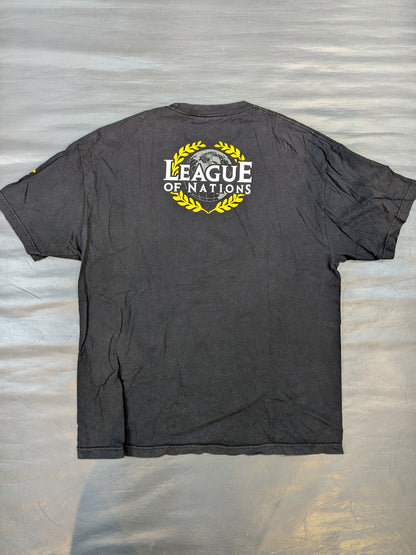 Rusev 'THE BULGARIAN BRUTE' T-SHIRT (WWE (2010s) / Black)
