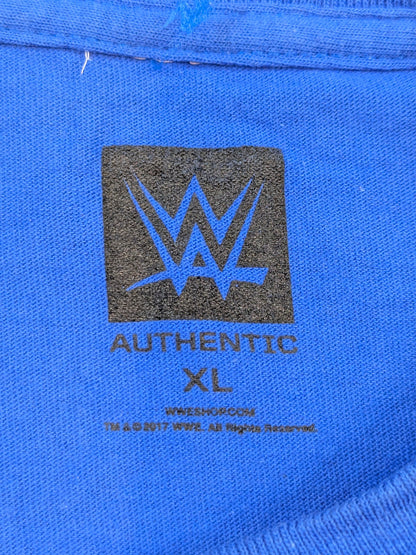 WWE LIVE TOKYO 2017 T-Shirt (WWE (2017) / Blue)