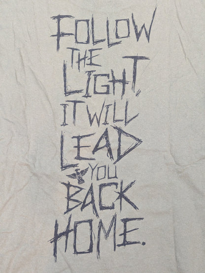 Bray Wyatt 'FOLLOW THE LIGHT' T-SHIRT (WWE (2010s) / Khaki)