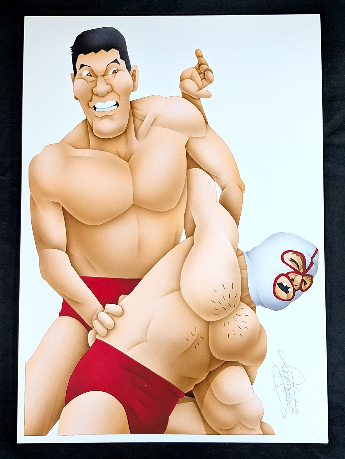 ★ Nagatoshi Sakai's original artwork ★ "Soul of the King" Giant Baba