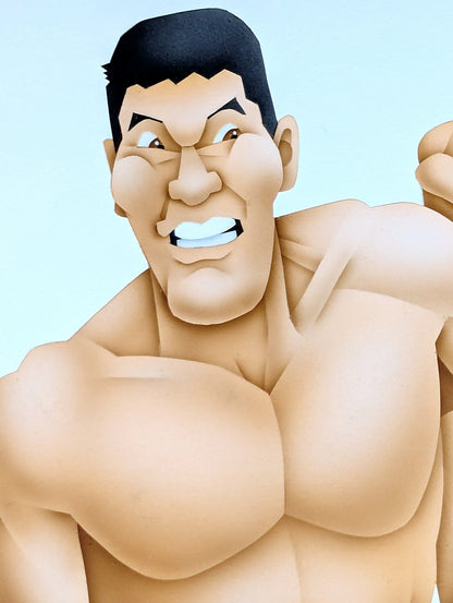 ★ Nagatoshi Sakai's original artwork ★ "Soul of the King" Giant Baba