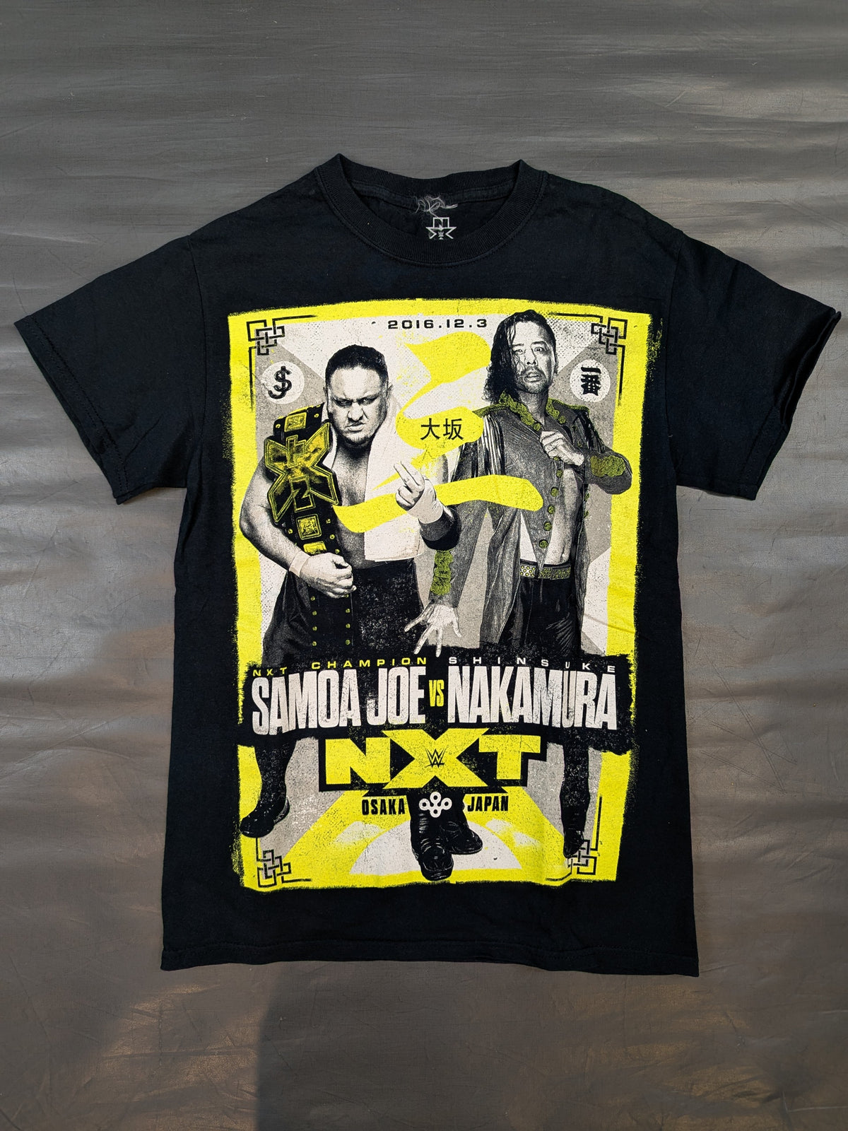 NXT Japan Show 2016.12.3 T-shirt (WWE (2016) / Black)