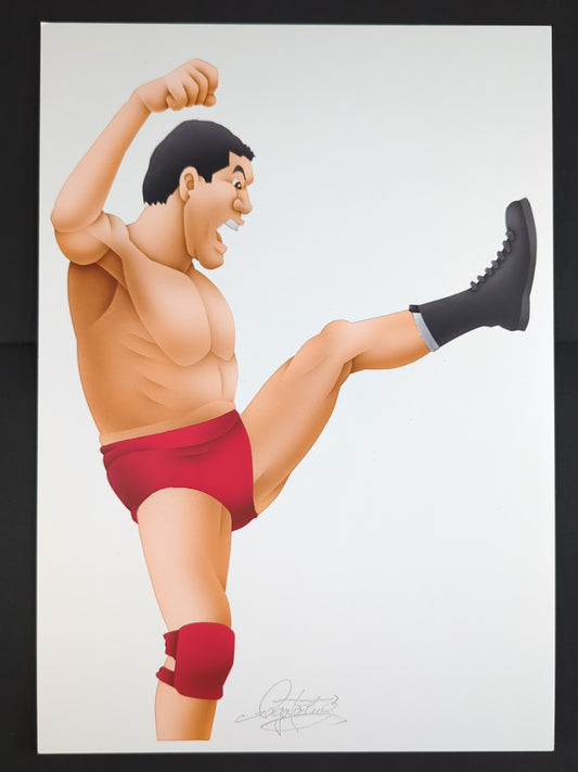 ★ Nagatoshi Sakai's original artwork ★ "Soul of the King" Giant Baba