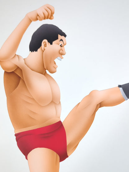 ★ Nagatoshi Sakai's original artwork ★ "Soul of the King" Giant Baba