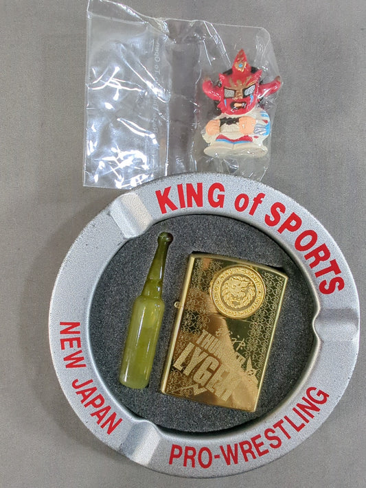 Jushin Thunder Liger Smoking Accessories Set ★ Toukon Shop Jiyugaoka Store Opening Limited Edition ★