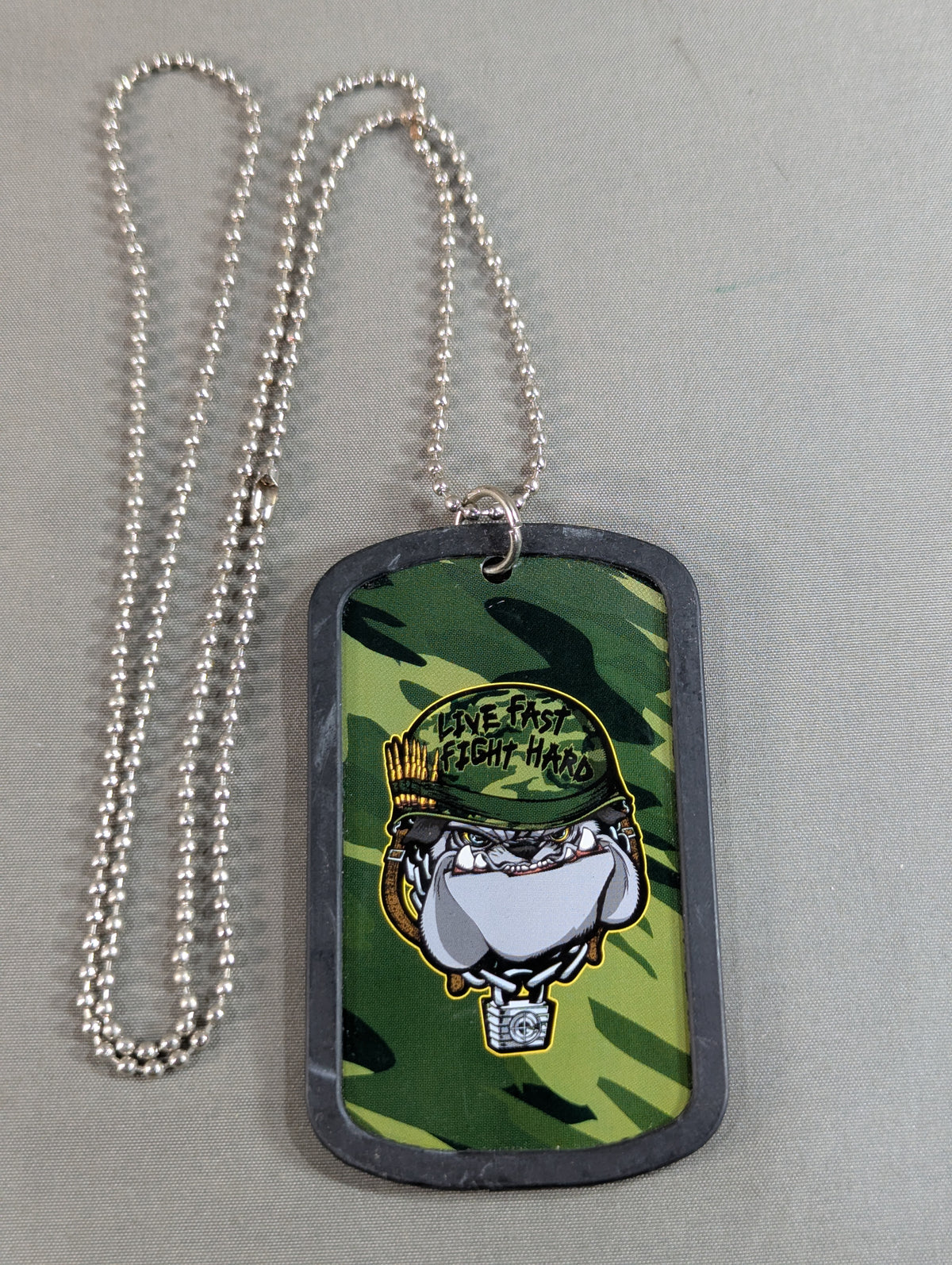 John Cena "FEARLESS." Dog Tag Necklace