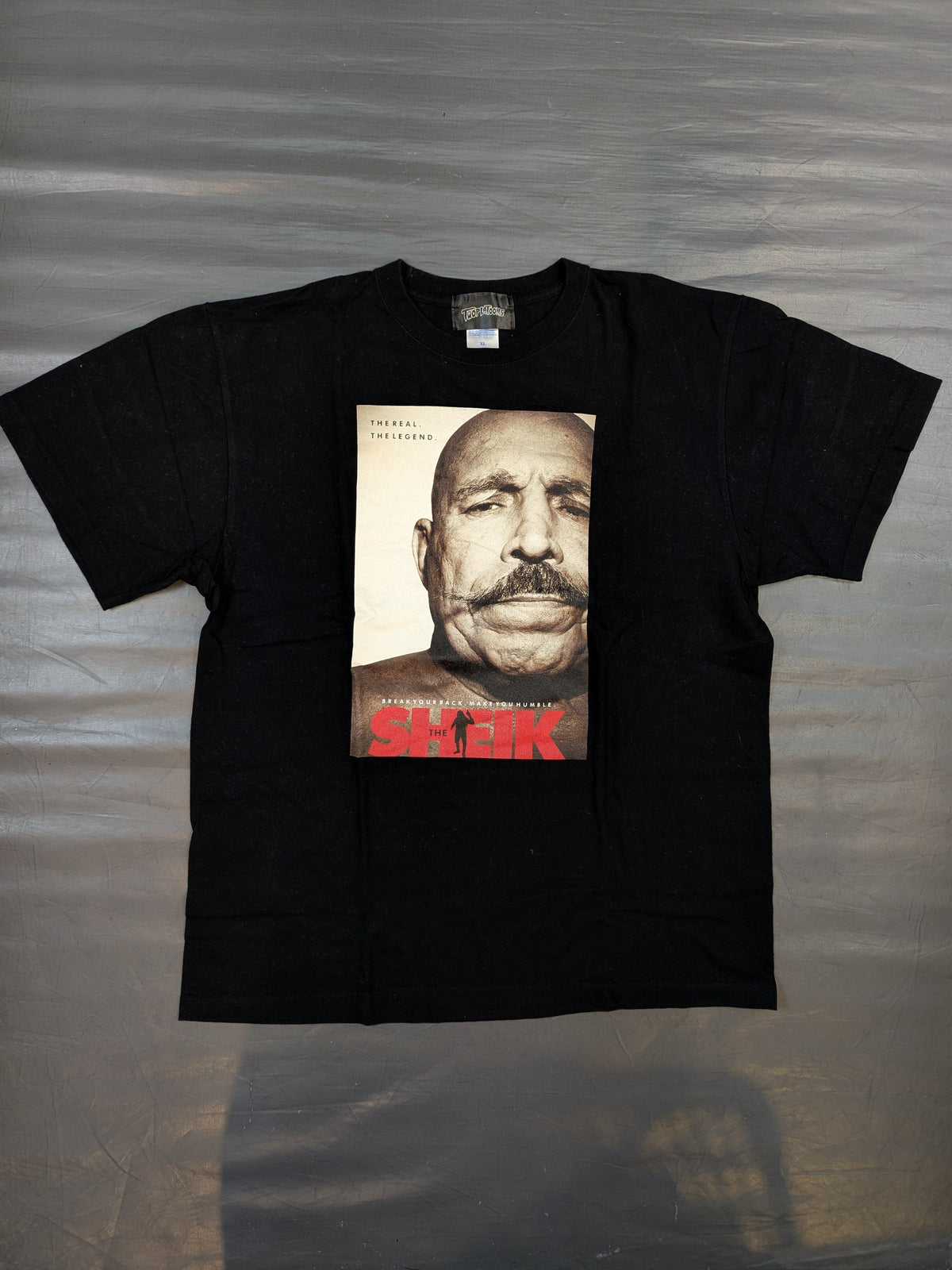 アイアン・シーク×TWOPLATOONS コラボTシャツ(ブラック)