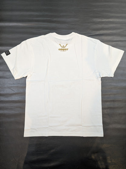 Great  Muta × Ashuraman Collaboration T-Shirt (White)