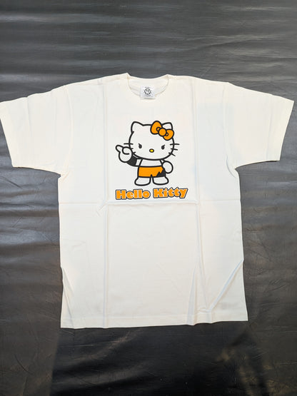 ★ All Japan Pro Wrestling × Hello Kitty ★ Satoshi Kojima  'Full House Thank You Haroukite Production' T-Shirt