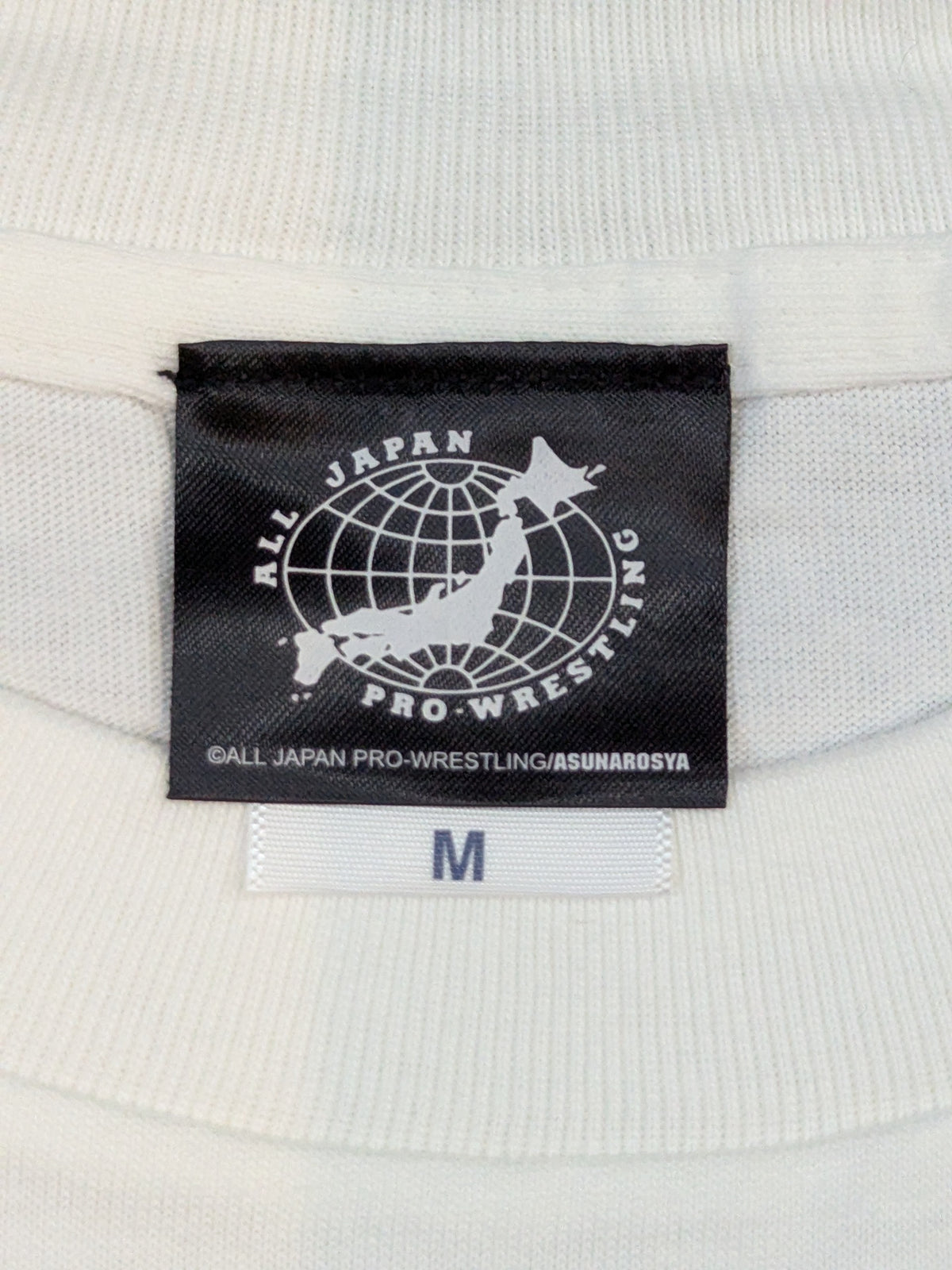 秋山準 vs 武藤敬司「THE TRIPLE CROWN CHAMPION-SHIP(2012.3.20)」ピクチャーTシャツ