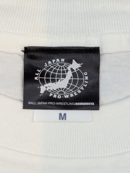 秋山準 vs 武藤敬司「THE TRIPLE CROWN CHAMPION-SHIP(2012.3.20)」ピクチャーTシャツ