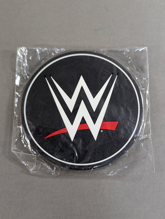 WWE Logo Rubber Coaster