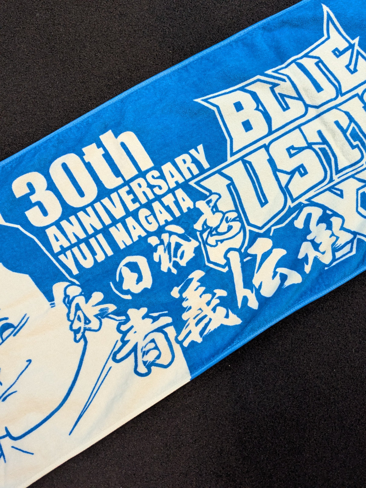 永田裕志 30th ANNIVERSARY 青義伝承Ⅺ スポーツタオル