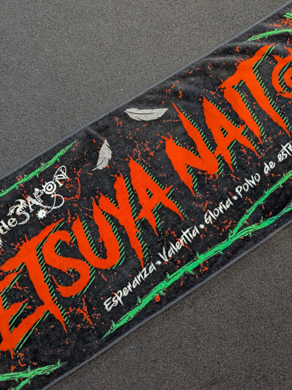Tetsuya Naito "TETSUYA NAITO" Sports Towel (2022 Costume ver.)