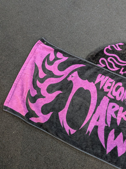 EVIL "WELCOME TO THE DARKNESS WORLD" hoodie towel